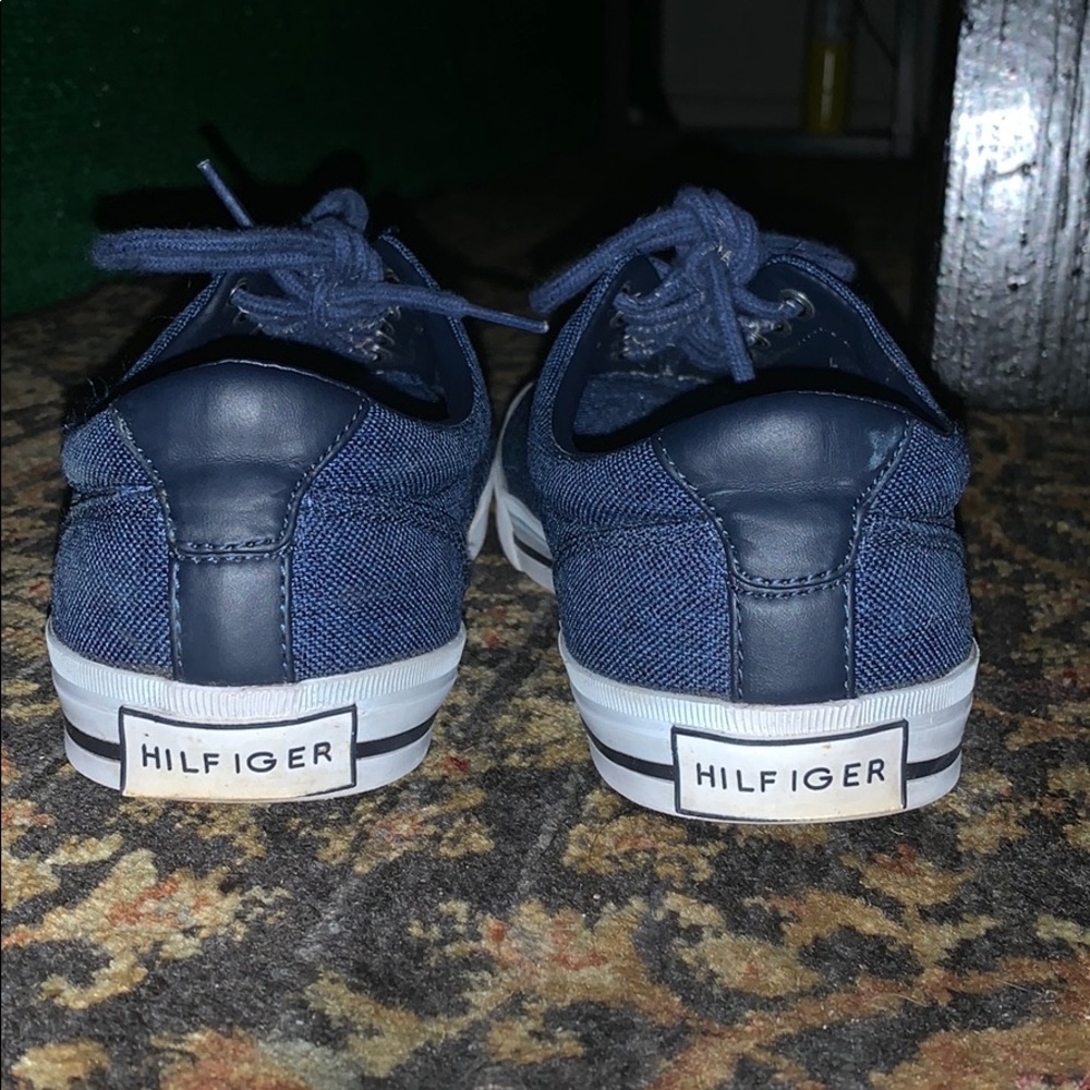 Tommy Hilfiger Blue Denim Sneakers